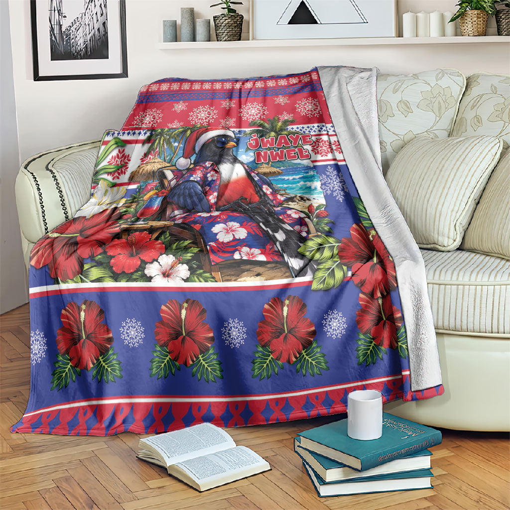Afro-Haitians Christmas Blanket This Trogon Needs A Beach Retreat
