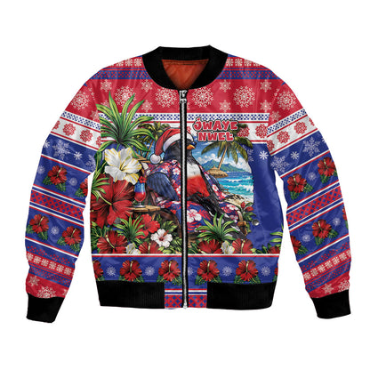 Afro-Haitians Christmas Bomber Jacket This Trogon Needs A Beach Retreat