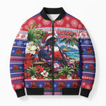 Afro-Haitians Christmas Bomber Puffer Jacket This Trogon Needs A Beach Retreat