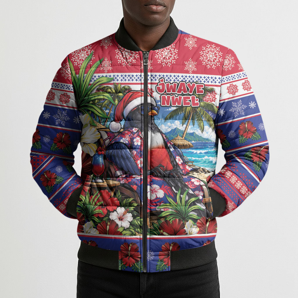 Afro-Haitians Christmas Bomber Puffer Jacket This Trogon Needs A Beach Retreat