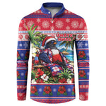 Afro-Haitians Christmas Button Sweatshirt This Trogon Needs A Beach Retreat