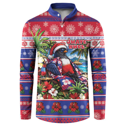 Afro-Haitians Christmas Button Sweatshirt This Trogon Needs A Beach Retreat