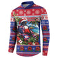 Afro-Haitians Christmas Button Sweatshirt This Trogon Needs A Beach Retreat