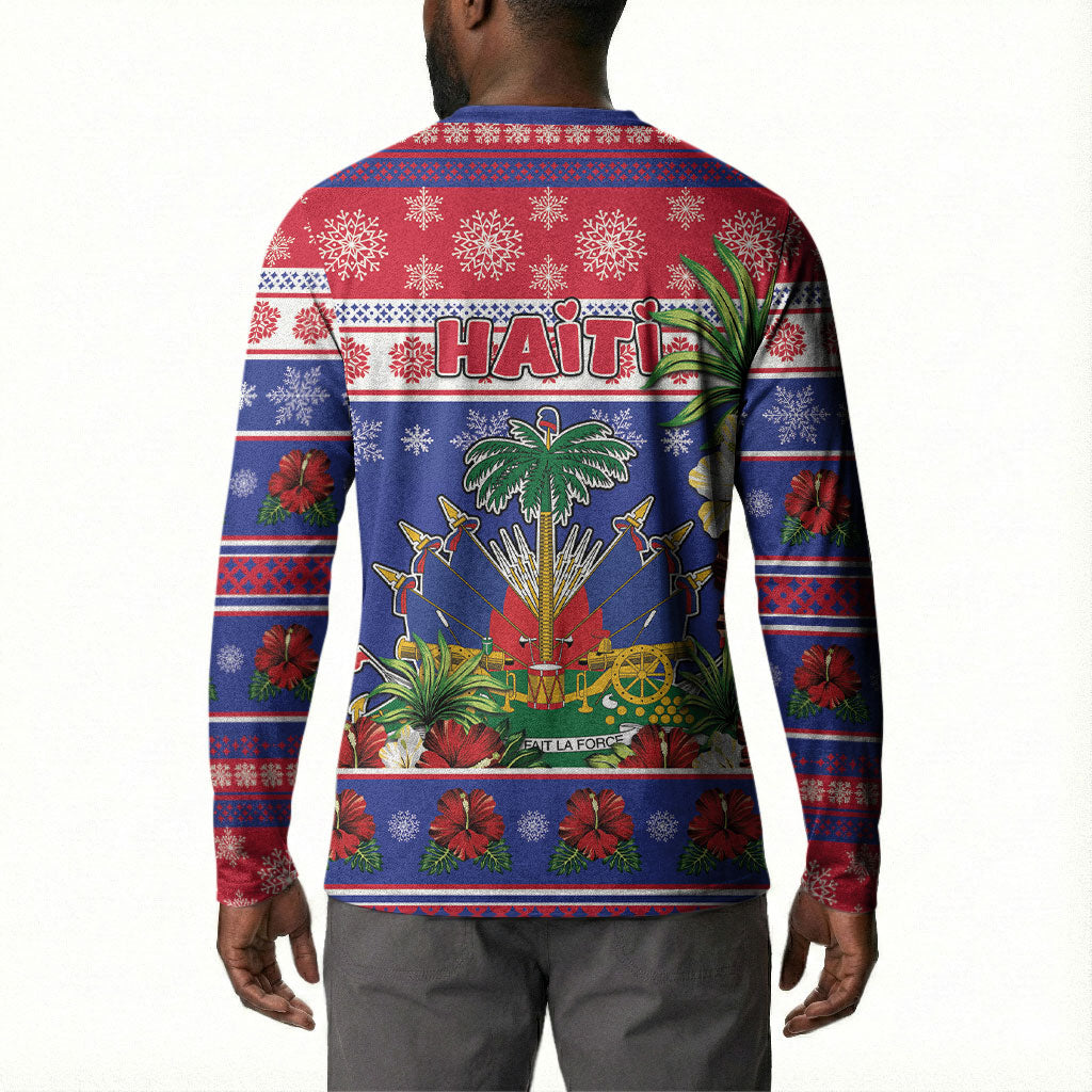 Afro-Haitians Christmas Button Sweatshirt This Trogon Needs A Beach Retreat