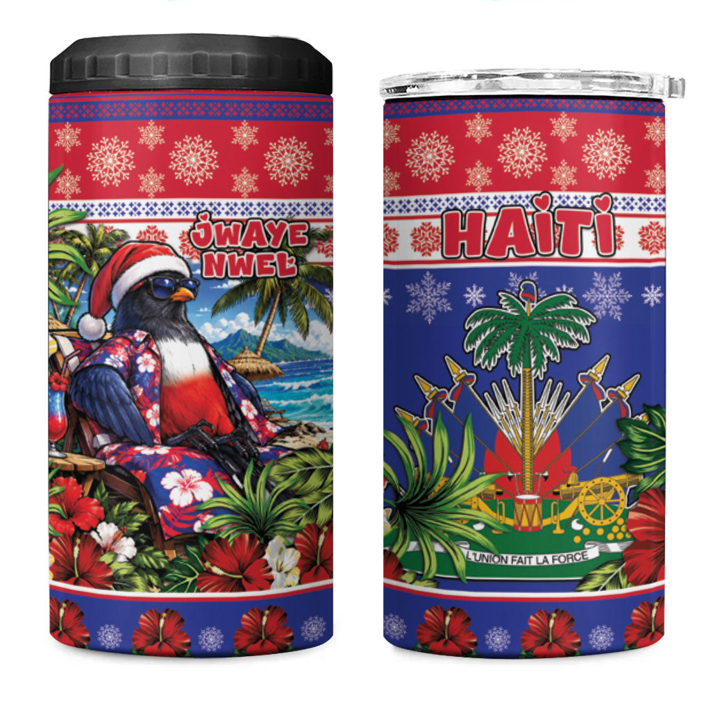 Afro-Haitians Christmas 4 in 1 Can Cooler Tumbler This Trogon Needs A Beach Retreat