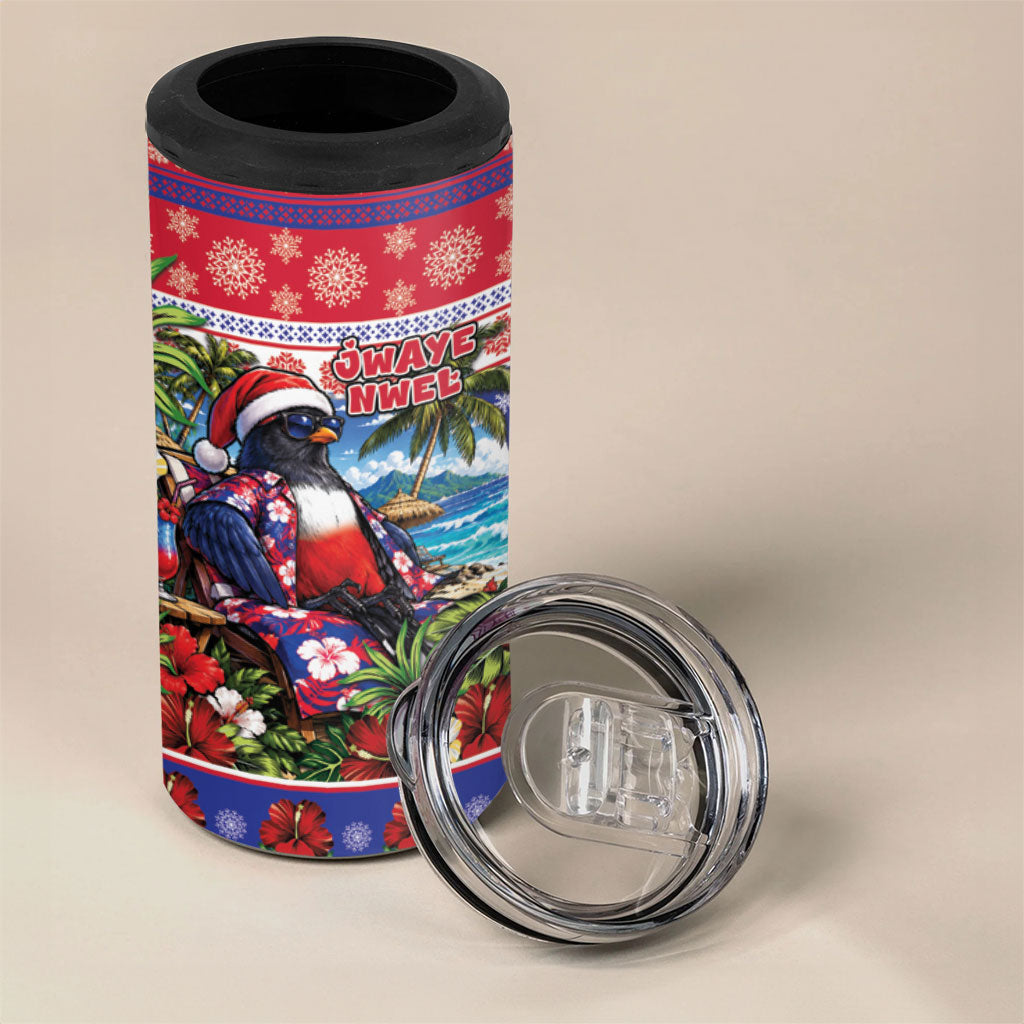 Afro-Haitians Christmas 4 in 1 Can Cooler Tumbler This Trogon Needs A Beach Retreat