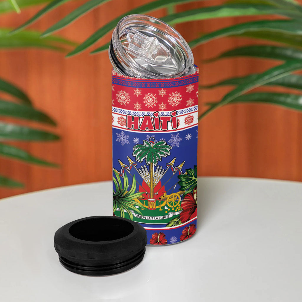 Afro-Haitians Christmas 4 in 1 Can Cooler Tumbler This Trogon Needs A Beach Retreat