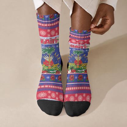 Afro-Haitians Christmas Crew Socks This Trogon Needs A Beach Retreat
