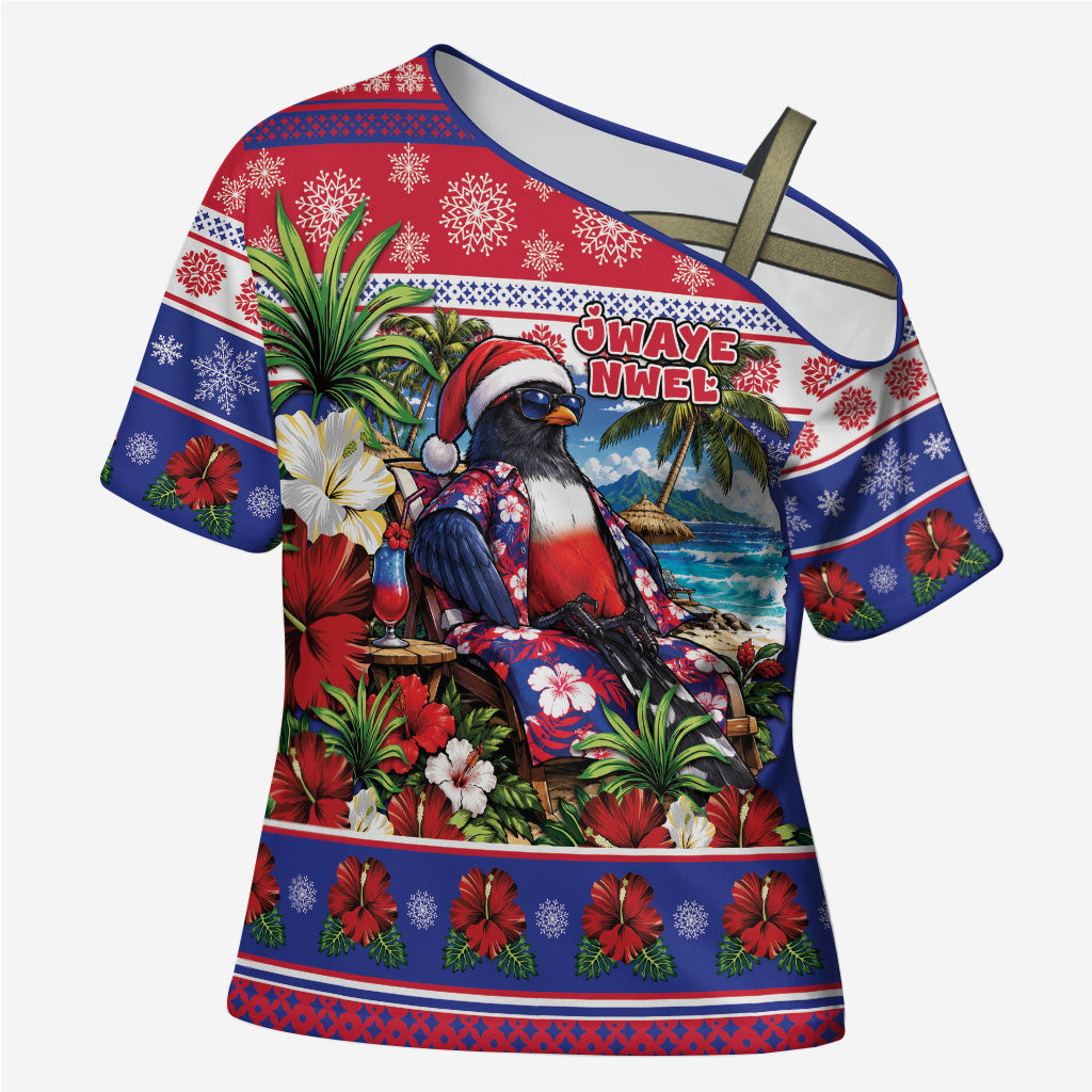 Afro-Haitians Christmas Cross Shoulder Shirt This Trogon Needs A Beach Retreat