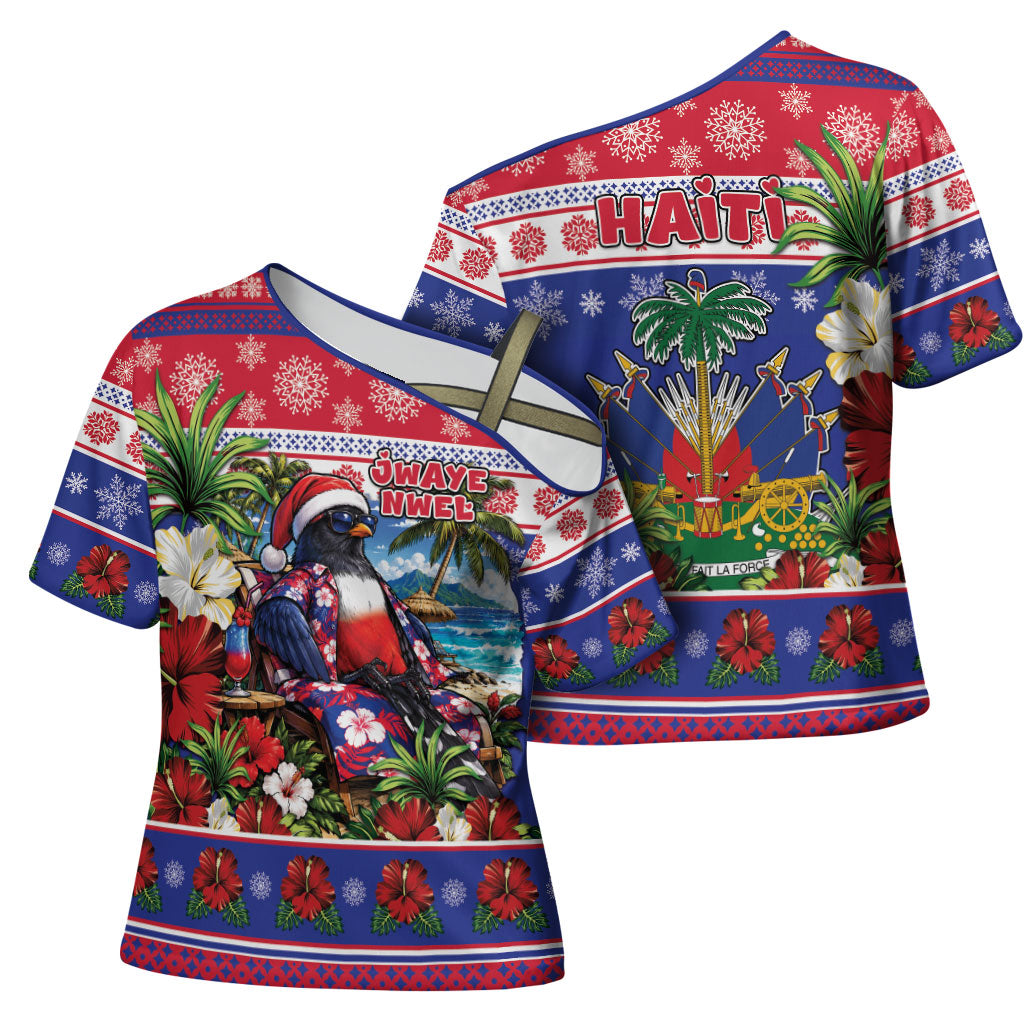 Afro-Haitians Christmas Cross Shoulder Shirt This Trogon Needs A Beach Retreat