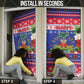 Afro-Haitians Christmas Door Cover This Trogon Needs A Beach Retreat