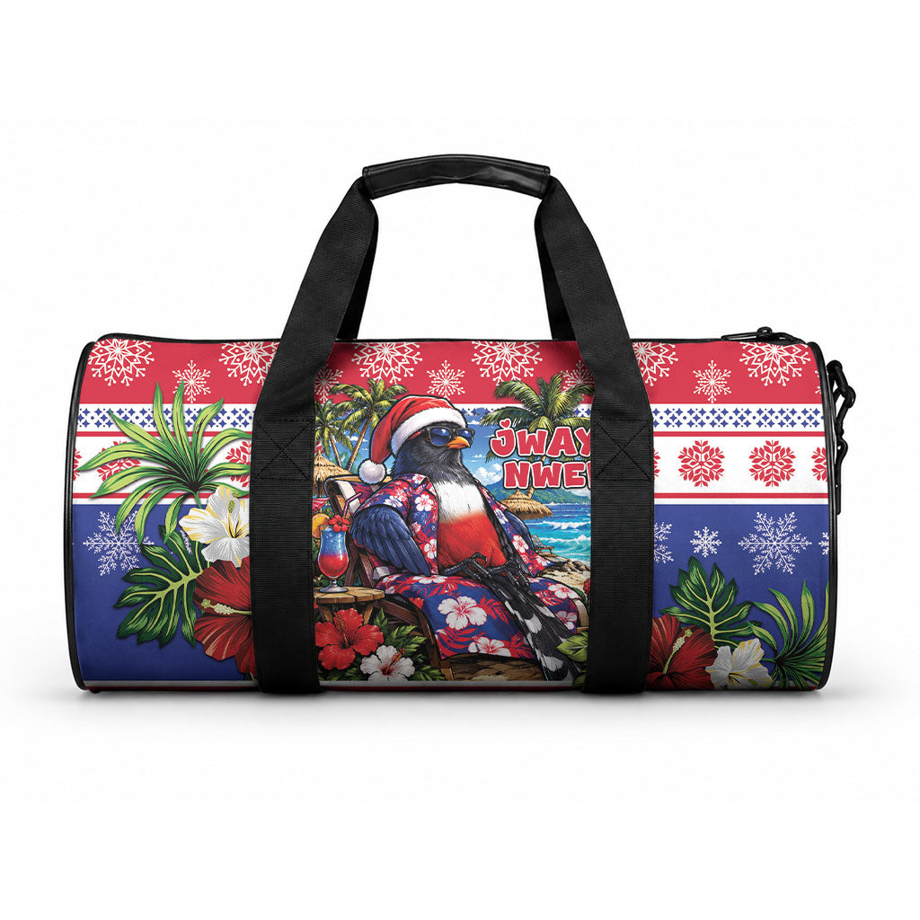 Afro-Haitians Christmas Duffle Bag This Trogon Needs A Beach Retreat