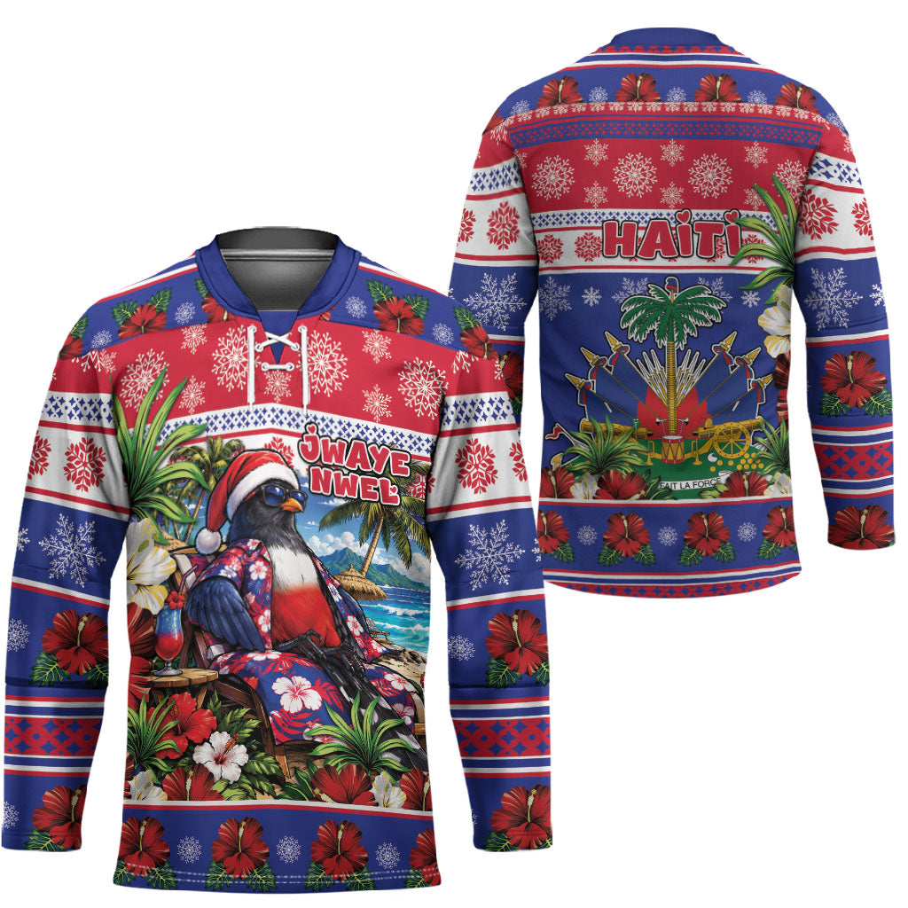 Afro-Haitians Christmas Hockey Jersey This Trogon Needs A Beach Retreat