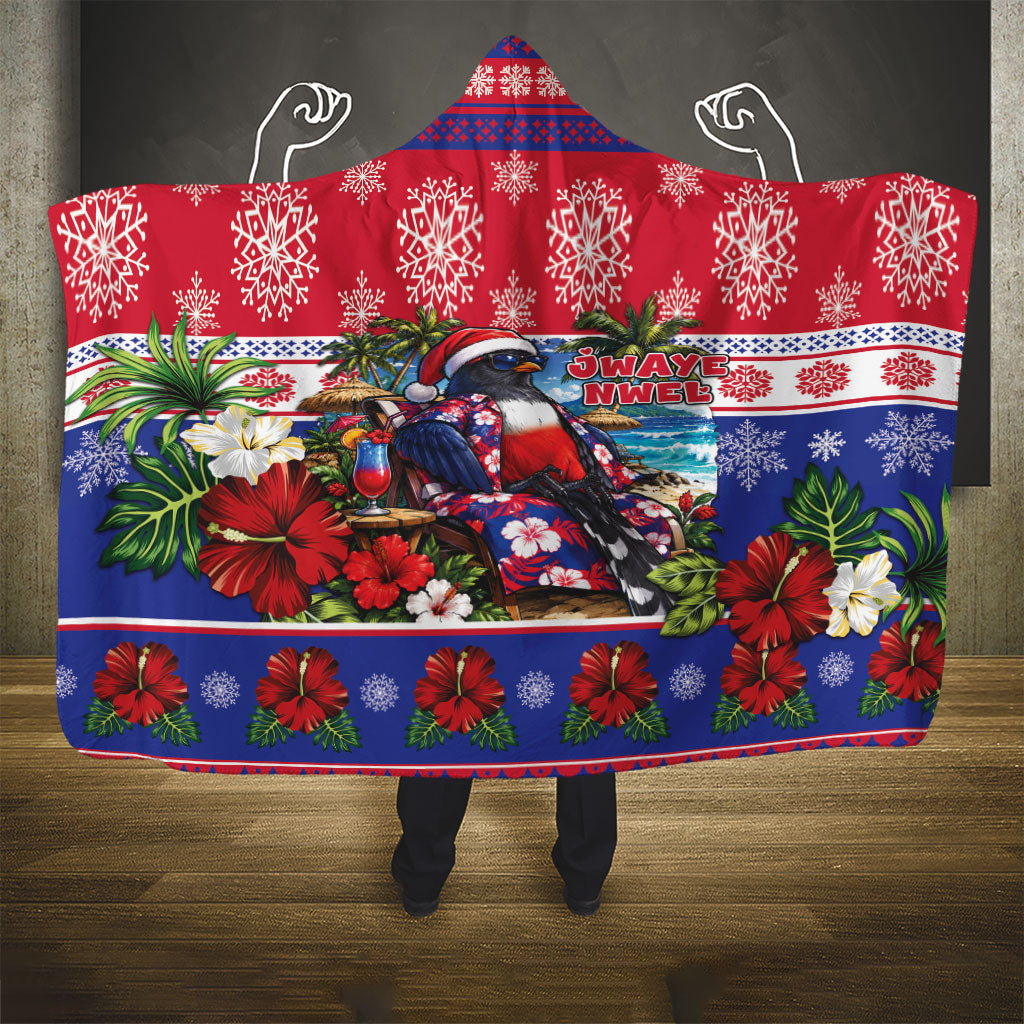 Afro-Haitians Christmas Hooded Blanket This Trogon Needs A Beach Retreat