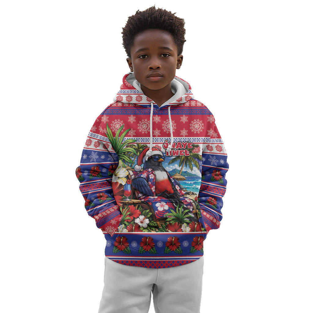 Afro-Haitians Christmas Kid Hoodie This Trogon Needs A Beach Retreat