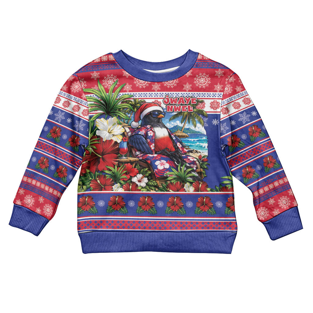 Afro-Haitians Christmas Kid Ugly Christmas Sweater This Trogon Needs A Beach Retreat
