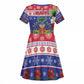 Afro-Haitians Christmas Kid Short Sleeve Dress This Trogon Needs A Beach Retreat