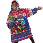 Afro-Haitians Christmas Kid Wearable Blanket Hoodie This Trogon Needs A Beach Retreat