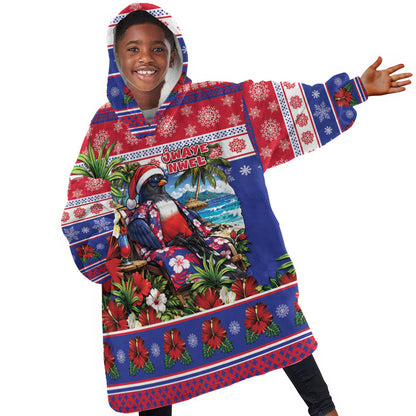 Afro-Haitians Christmas Kid Wearable Blanket Hoodie This Trogon Needs A Beach Retreat