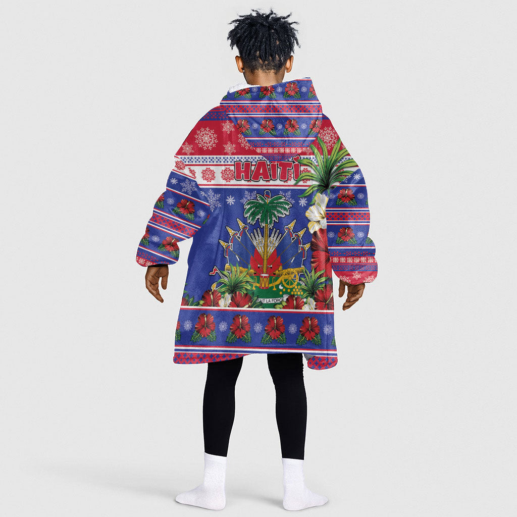 Afro-Haitians Christmas Kid Wearable Blanket Hoodie This Trogon Needs A Beach Retreat
