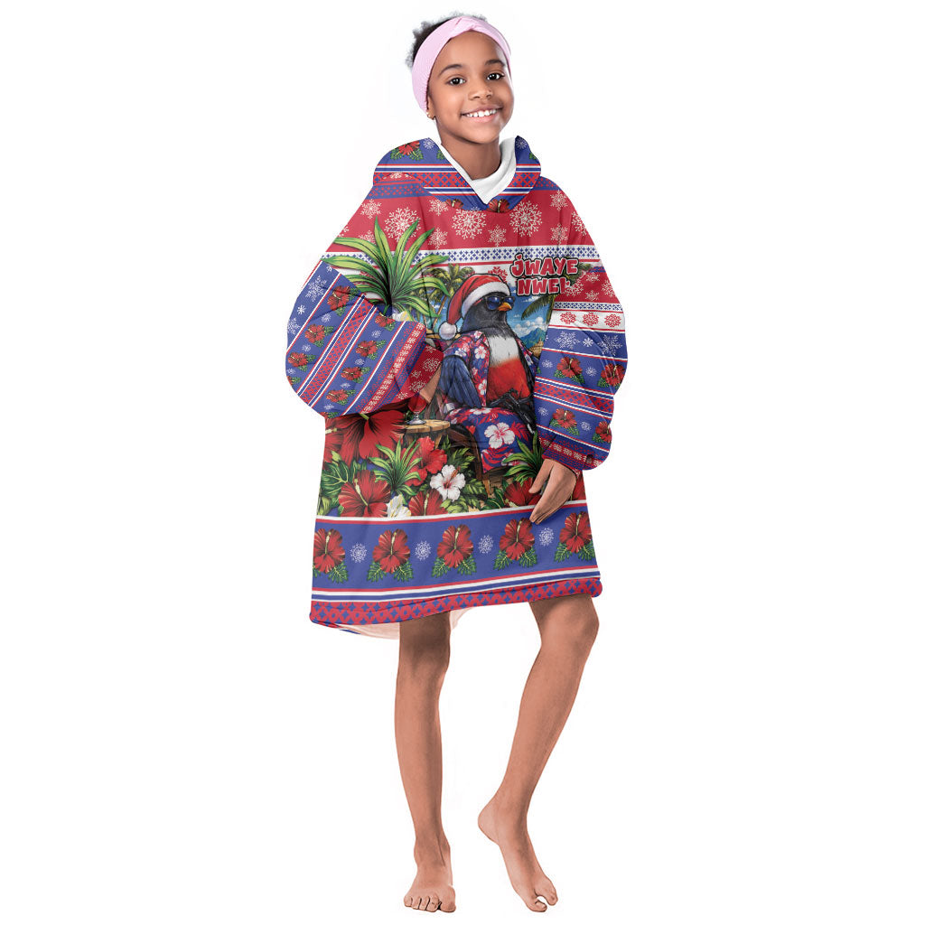 Afro-Haitians Christmas Kid Wearable Blanket Hoodie This Trogon Needs A Beach Retreat