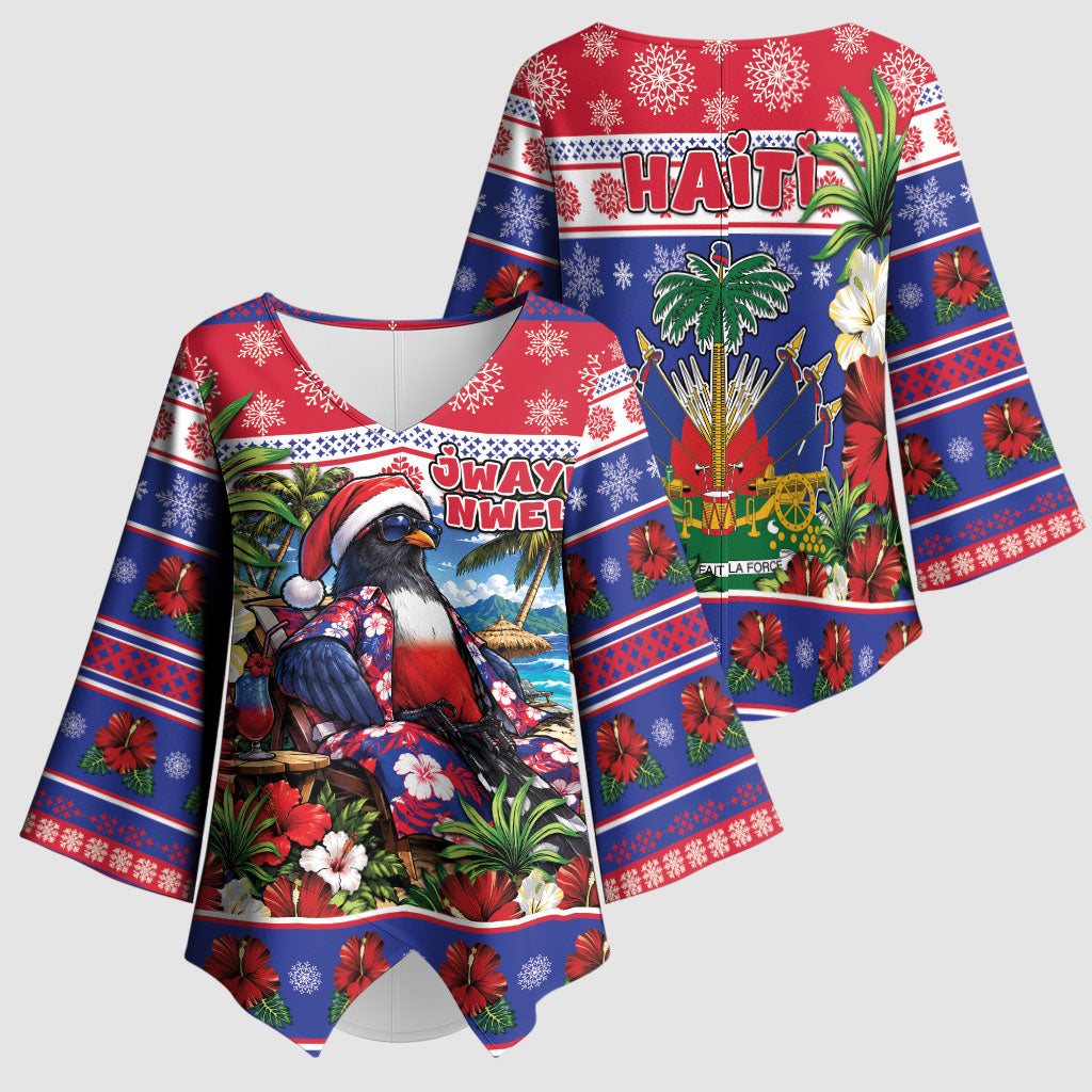 Afro-Haitians Christmas Kimono Sleeve Blouse This Trogon Needs A Beach Retreat