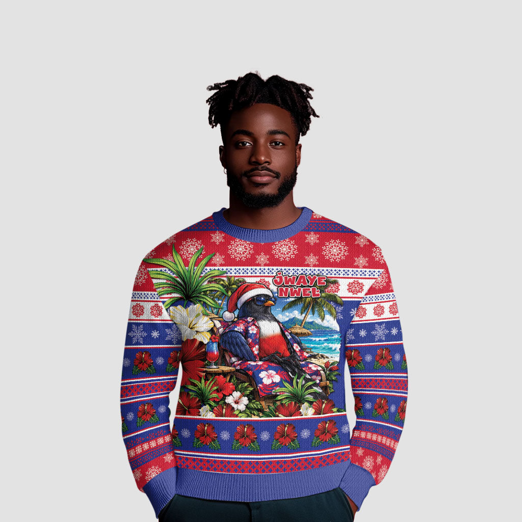 Afro-Haitians Christmas Ugly Christmas Sweater This Trogon Needs A Beach Retreat