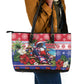 Afro-Haitians Christmas Leather Tote Bag This Trogon Needs A Beach Retreat