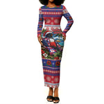 Afro-Haitians Christmas Long Sleeve Bodycon Dress This Trogon Needs A Beach Retreat