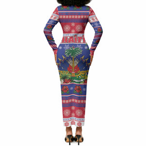 Afro-Haitians Christmas Long Sleeve Bodycon Dress This Trogon Needs A Beach Retreat
