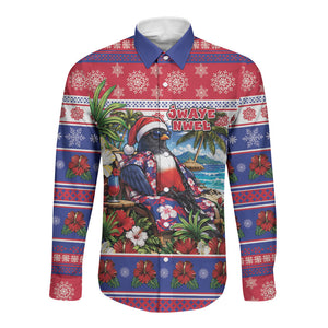 Afro-Haitians Christmas Long Sleeve Button Shirt This Trogon Needs A Beach Retreat
