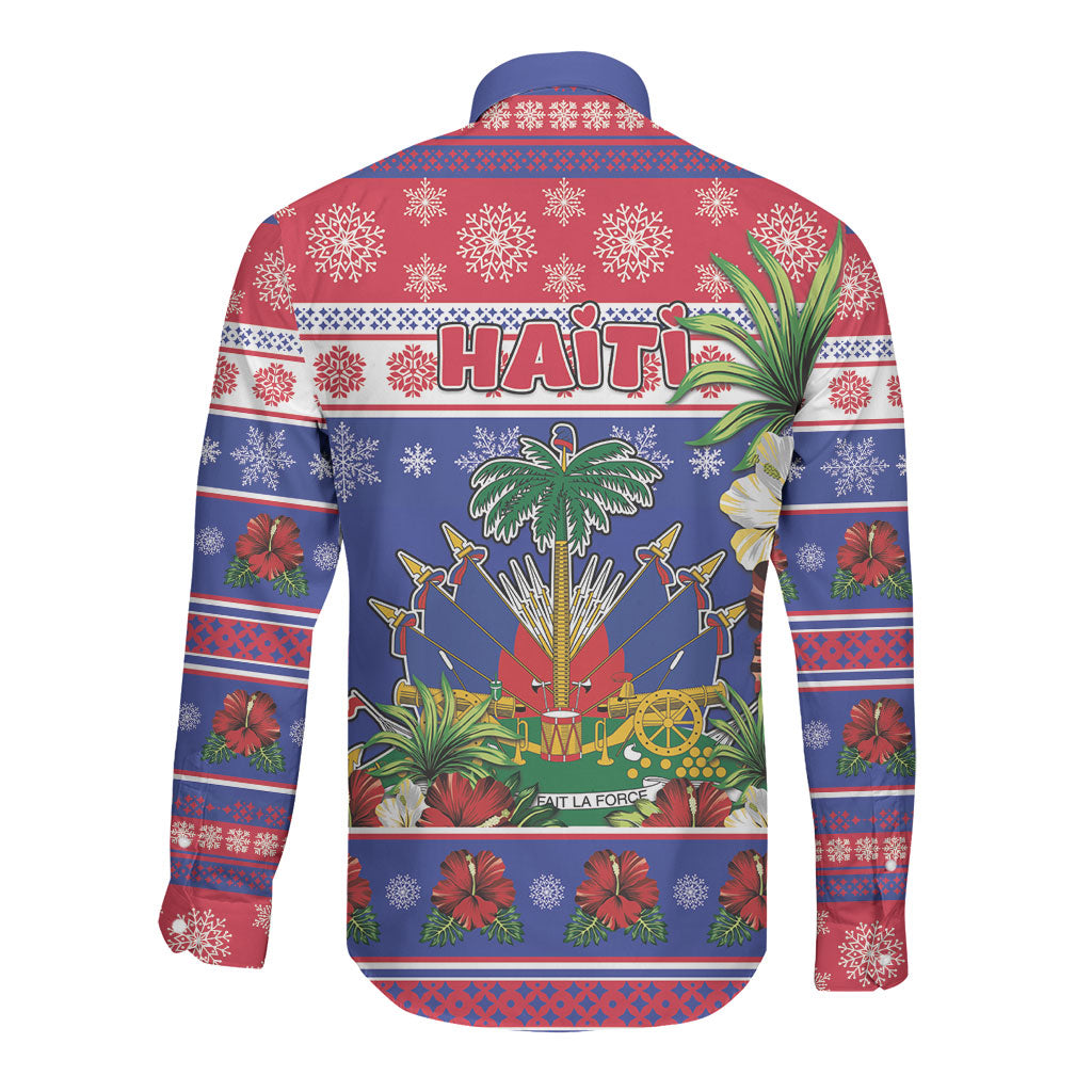 Afro-Haitians Christmas Long Sleeve Button Shirt This Trogon Needs A Beach Retreat