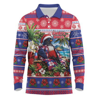 Afro-Haitians Christmas Long Sleeve Polo Shirt This Trogon Needs A Beach Retreat