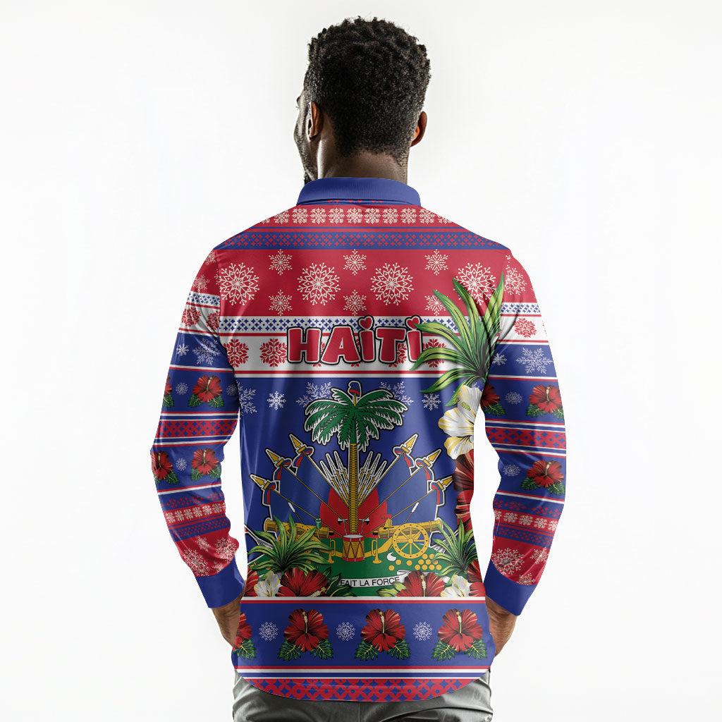 Afro-Haitians Christmas Long Sleeve Polo Shirt This Trogon Needs A Beach Retreat