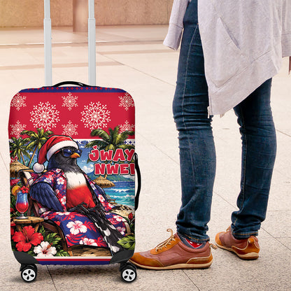 Afro-Haitians Christmas Luggage Cover This Trogon Needs A Beach Retreat