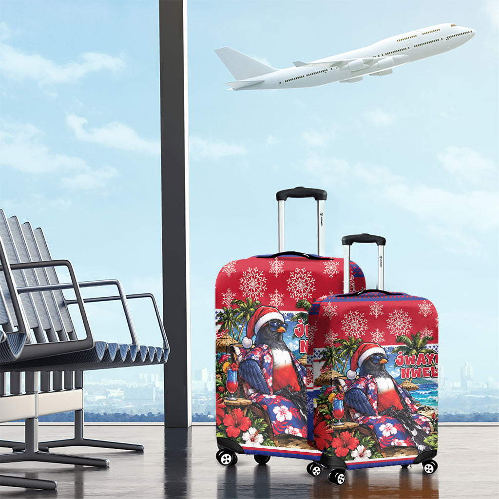 Afro-Haitians Christmas Luggage Cover This Trogon Needs A Beach Retreat