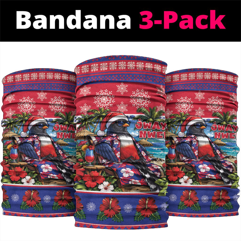 Afro-Haitians Christmas Neck Gaiter This Trogon Needs A Beach Retreat