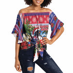 Afro-Haitians Christmas Off Shoulder Wrap Waist Top This Trogon Needs A Beach Retreat