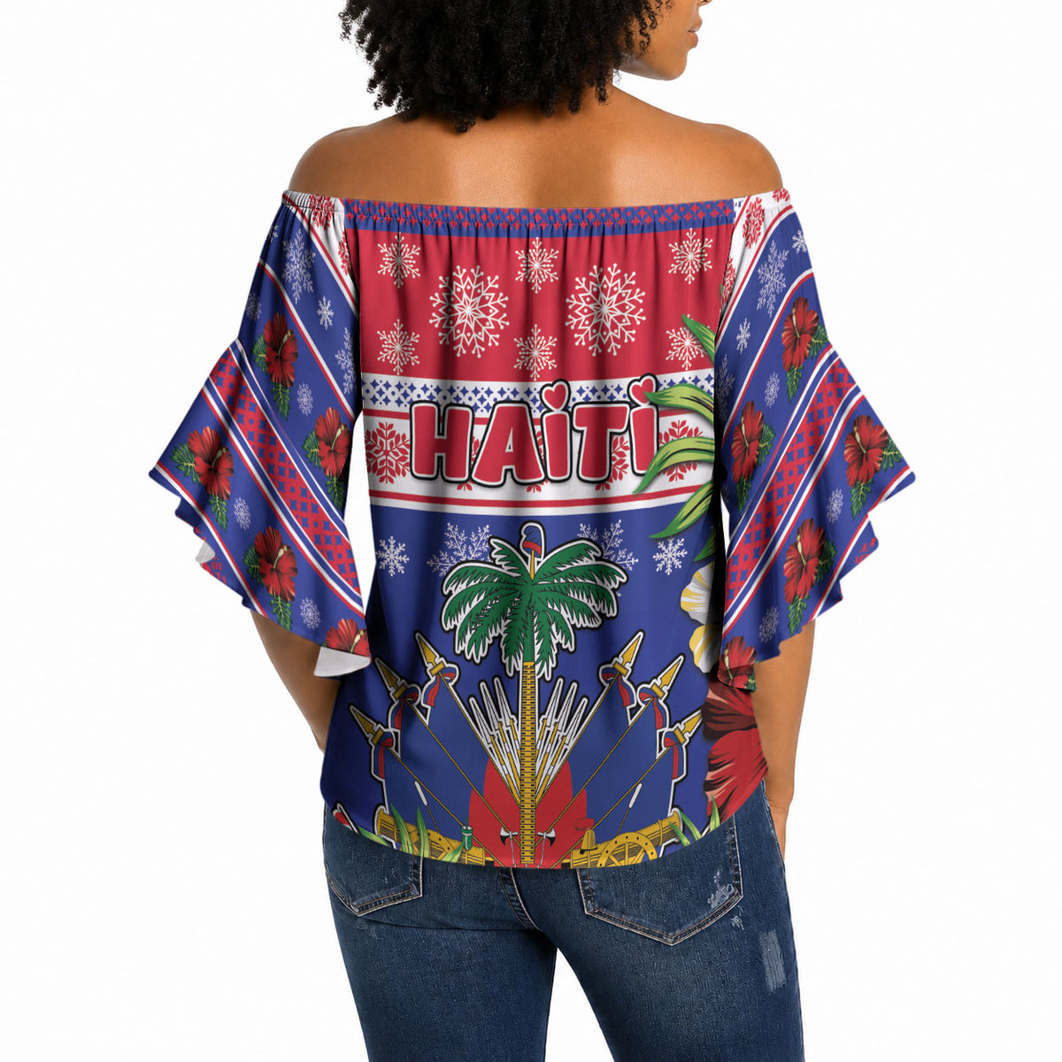 Afro-Haitians Christmas Off Shoulder Wrap Waist Top This Trogon Needs A Beach Retreat