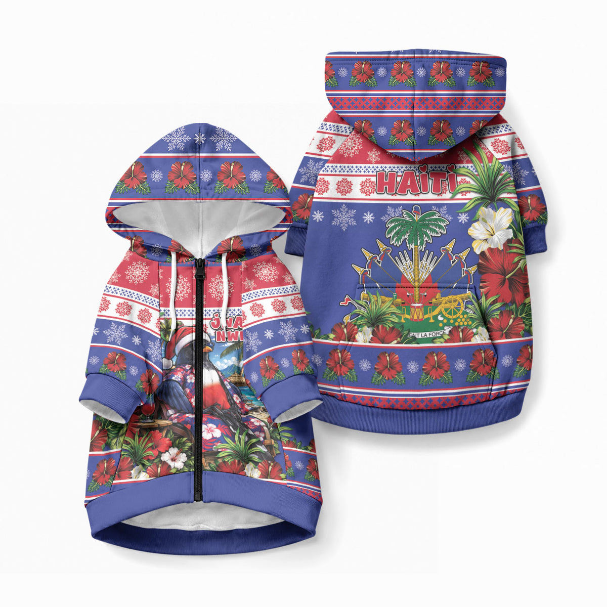 Afro-Haitians Christmas Pet Hoodie This Trogon Needs A Beach Retreat