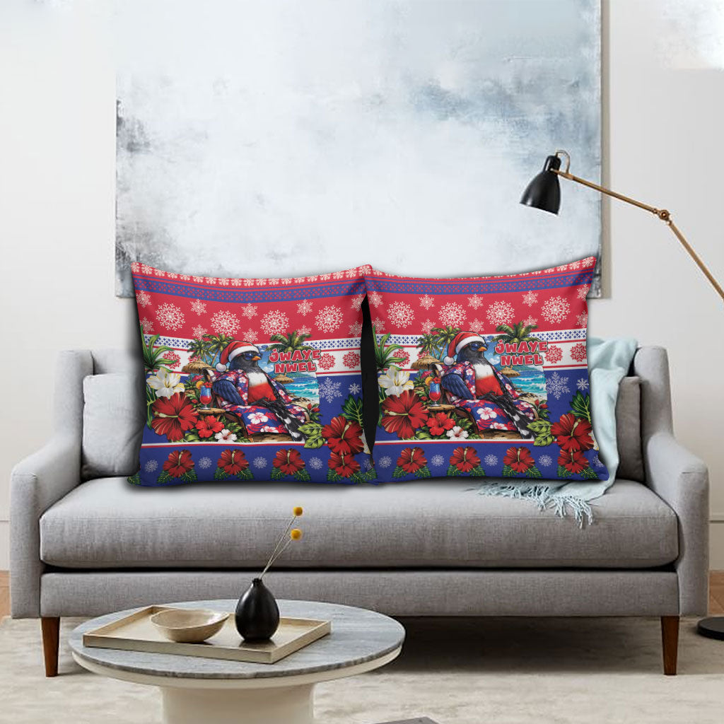 Afro-Haitians Christmas Pillow Cover This Trogon Needs A Beach Retreat