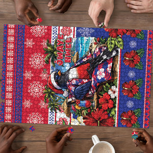 Afro-Haitians Christmas Puzzle This Trogon Needs A Beach Retreat