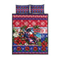 Afro-Haitians Christmas Quilt Bed Set This Trogon Needs A Beach Retreat