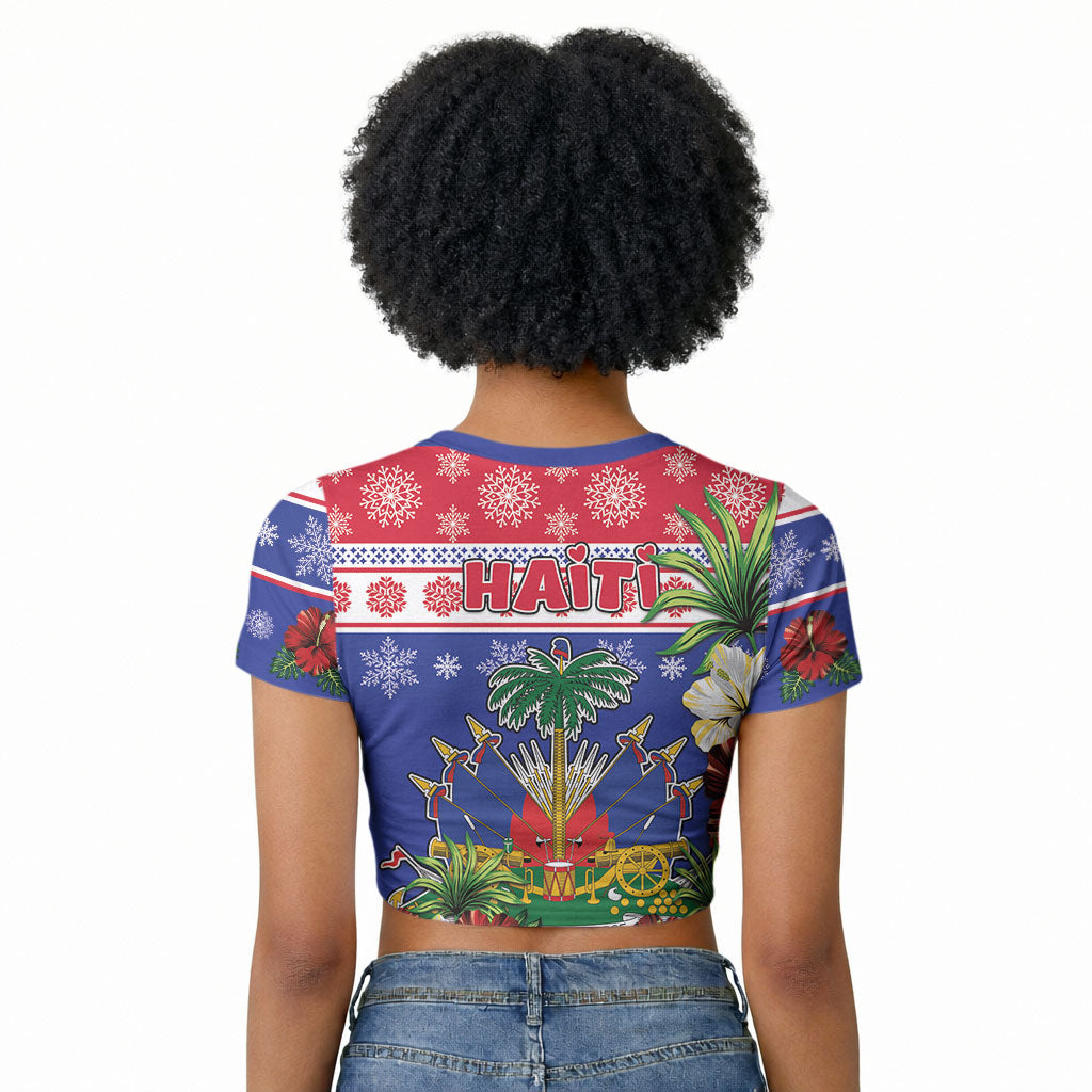 Afro-Haitians Christmas Raglan Cropped T shirt This Trogon Needs A Beach Retreat