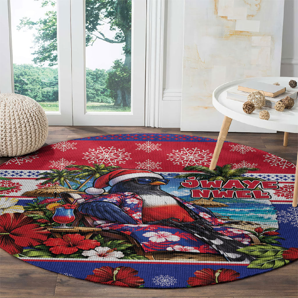 Afro-Haitians Christmas Round Carpet This Trogon Needs A Beach Retreat