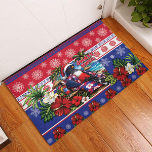 Afro-Haitians Christmas Rubber Doormat This Trogon Needs A Beach Retreat
