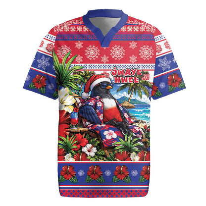 Afro-Haitians Christmas Rugby Jersey This Trogon Needs A Beach Retreat