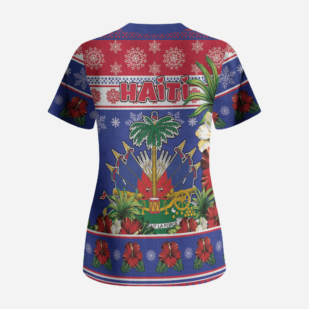 Afro-Haitians Christmas Scrub Top This Trogon Needs A Beach Retreat