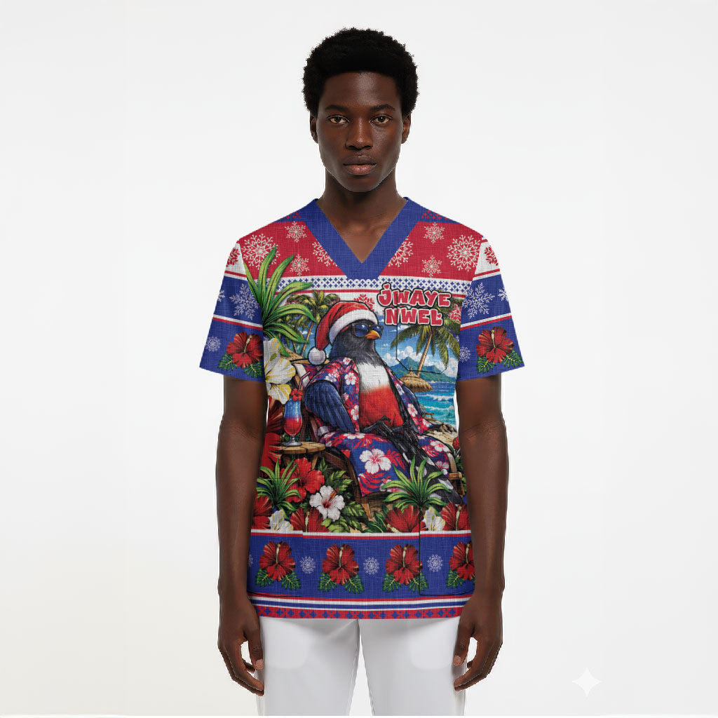Afro-Haitians Christmas Scrub Top This Trogon Needs A Beach Retreat