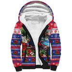 Afro-Haitians Christmas Sherpa Hoodie This Trogon Needs A Beach Retreat